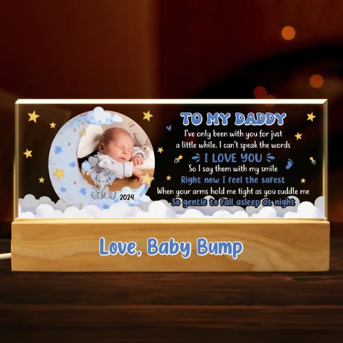 Custom Photo Every Baby Is A Gift That Brings Joy To Our Lives - Family Personalized Custom Acrylic Letters 3D LED Night Light - Gift For Baby Kids, Newborn Baby