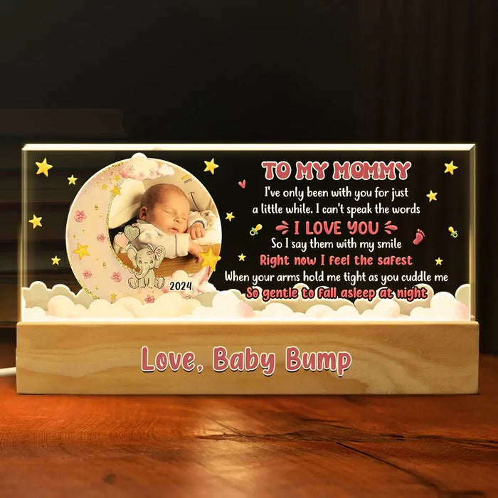 Custom Photo Every Baby Is A Gift That Brings Joy To Our Lives - Family Personalized Custom Acrylic Letters 3D LED Night Light - Gift For Baby Kids, Newborn Baby