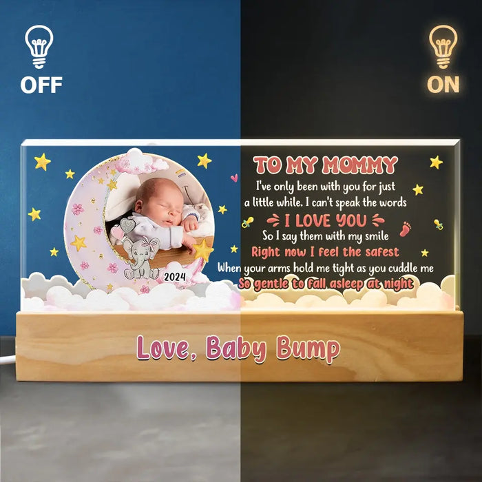 Custom Photo Every Baby Is A Gift That Brings Joy To Our Lives - Family Personalized Custom Acrylic Letters 3D LED Night Light - Gift For Baby Kids, Newborn Baby