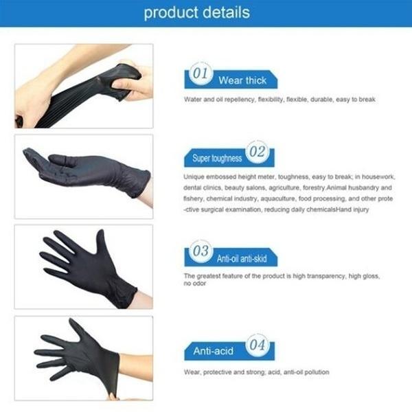 Disposable Gloves Latex Universal Multi-Use Gloves