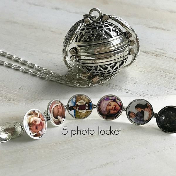 Multi-layer Photo Creative Necklace