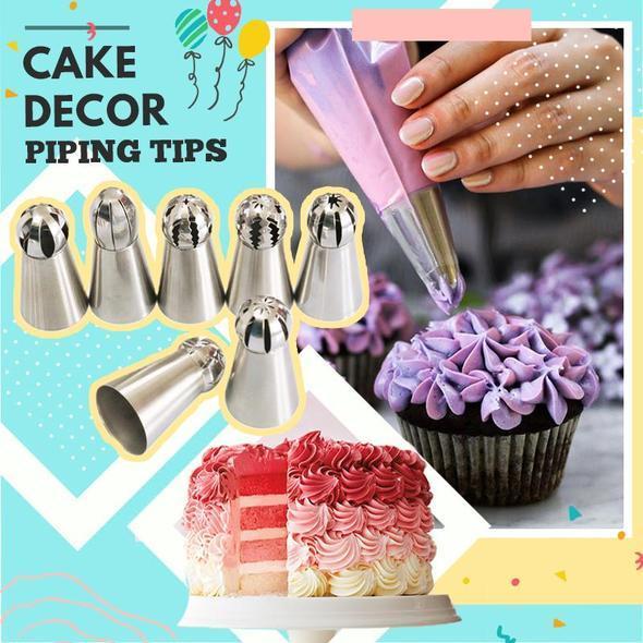 Cake Decor Piping Nozzle Set