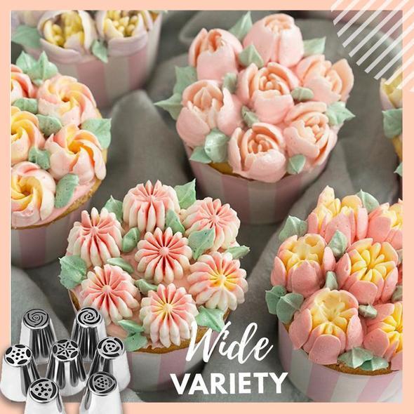 Cake Decor Piping Nozzle Set