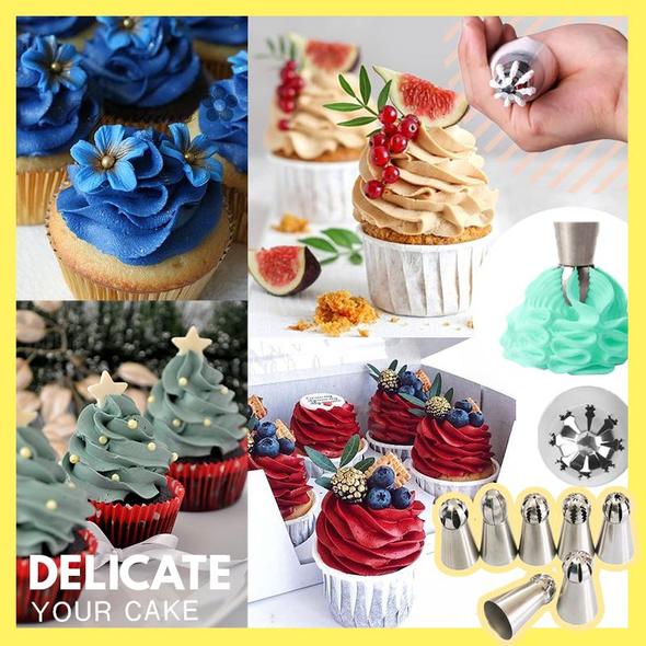 Cake Decor Piping Nozzle Set