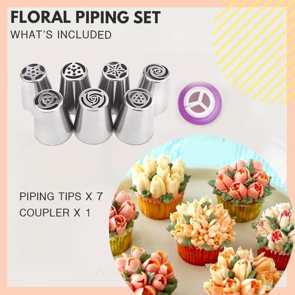 Cake Decor Piping Nozzle Set