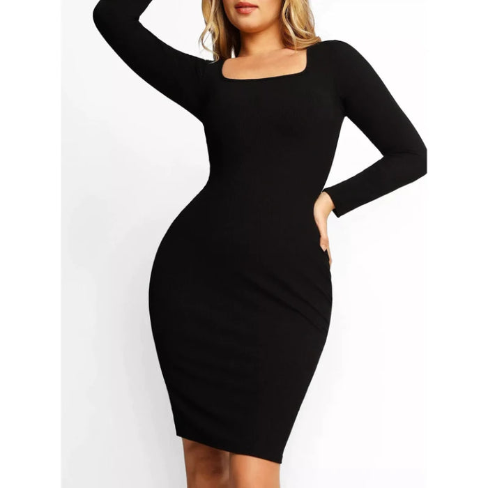 Built-In Shape Wear Modal Soft Lounge Dresses