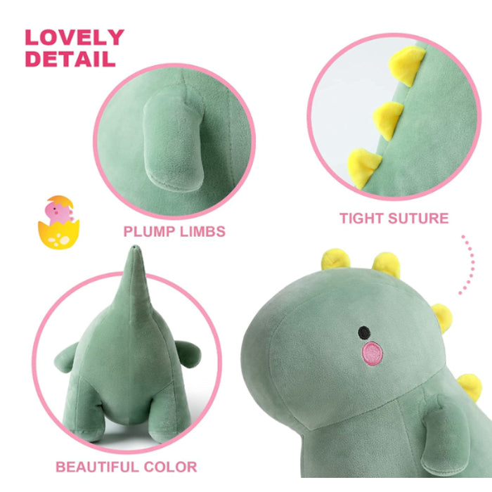 Soft Weighted Dino Plush Doll