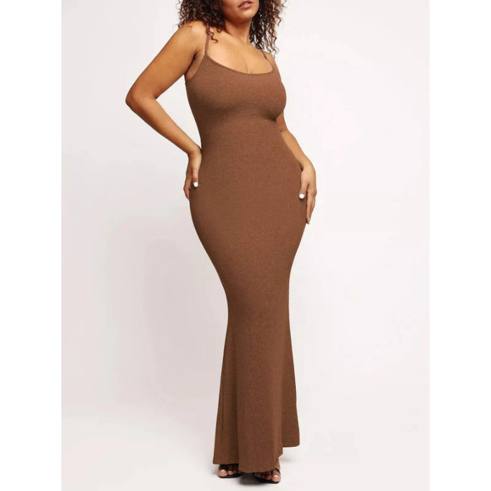 Built-In Shape Wear Modal Soft Lounge Dresses