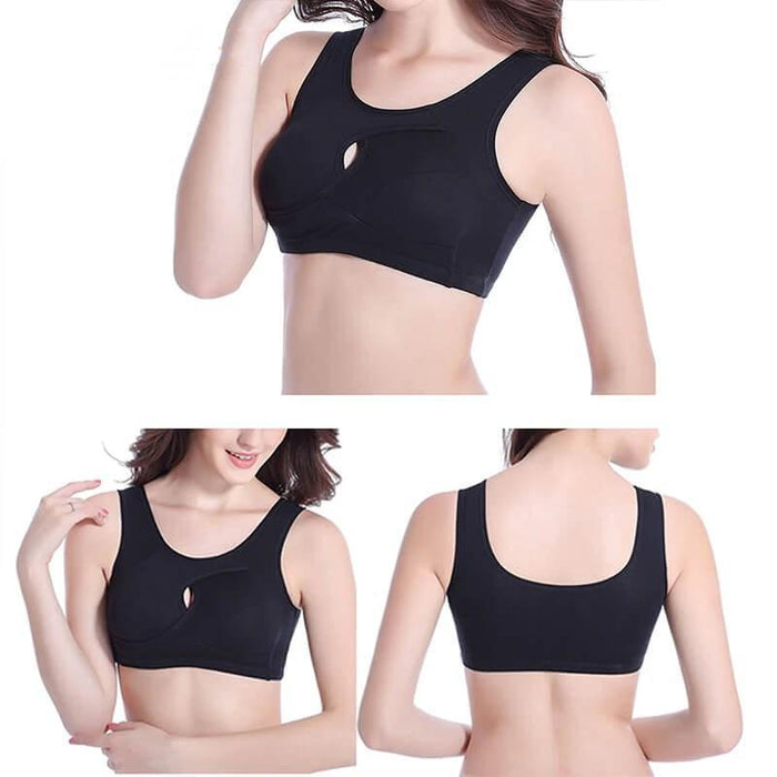 Anti-Sagging Wirefree Bra (Set Of 3)