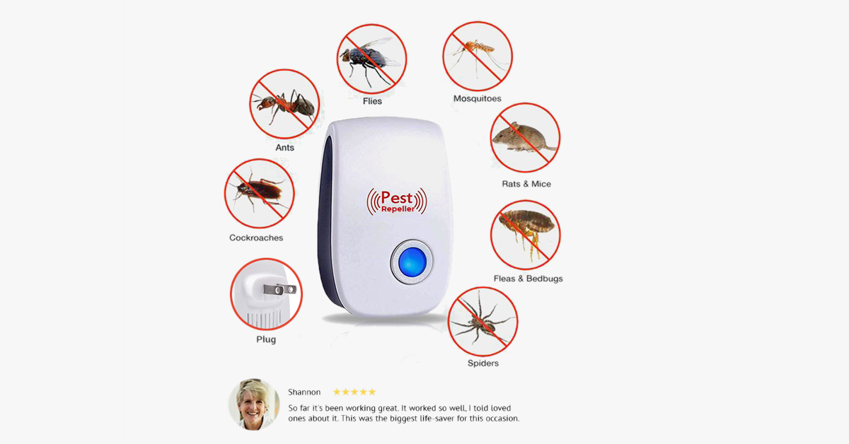 Ultrasonic Electronic Pest Repeller